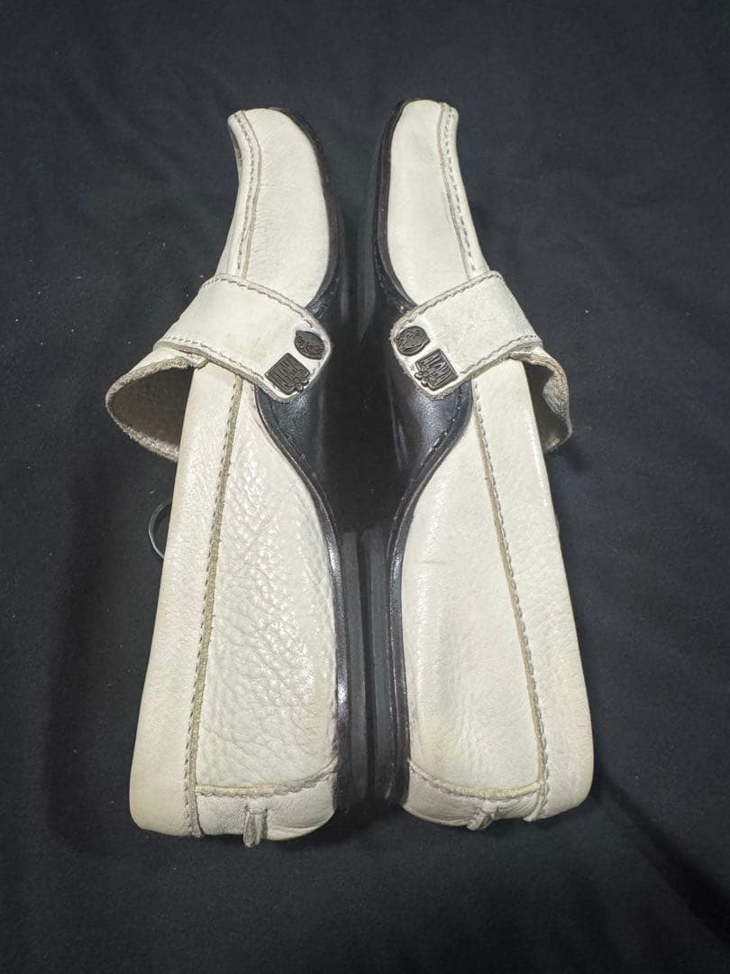 ディースクエアード 26.5cm スリッポン ホワイト