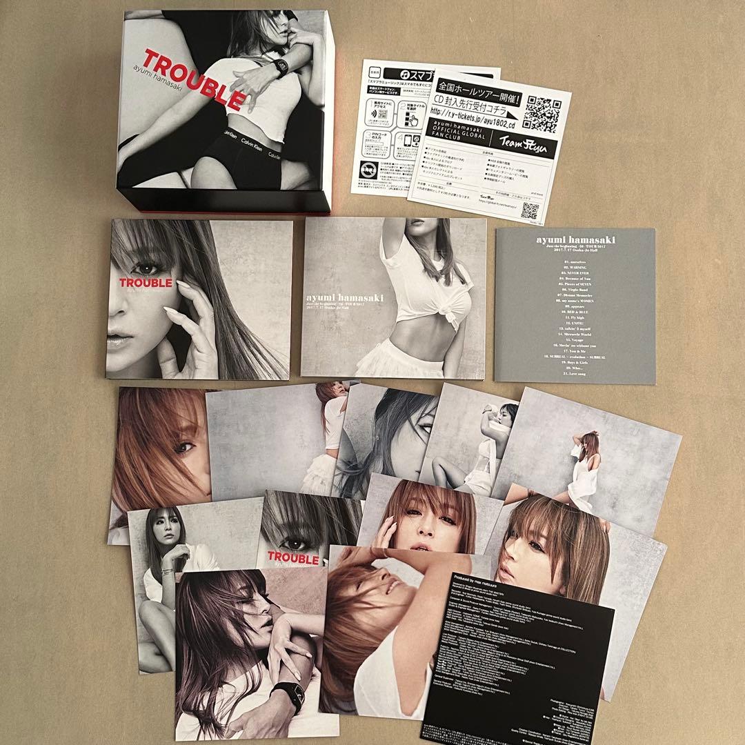 浜崎あゆみ CD TROUBLE 初回生産限定盤 ジャケットA - メルカリ