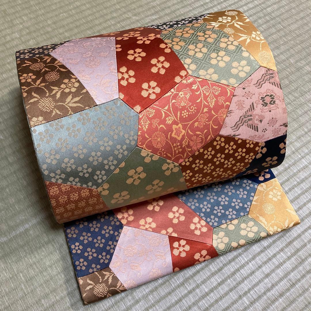 iroca 半幅帯 鬼灯とヤモリ