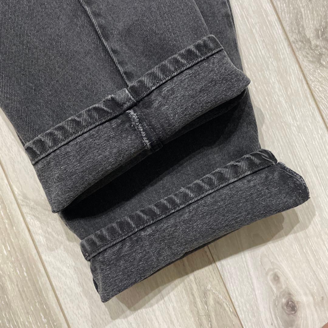 90s Levi's 550 後染めブラック W38 L30 デニムパンツ - メルカリ