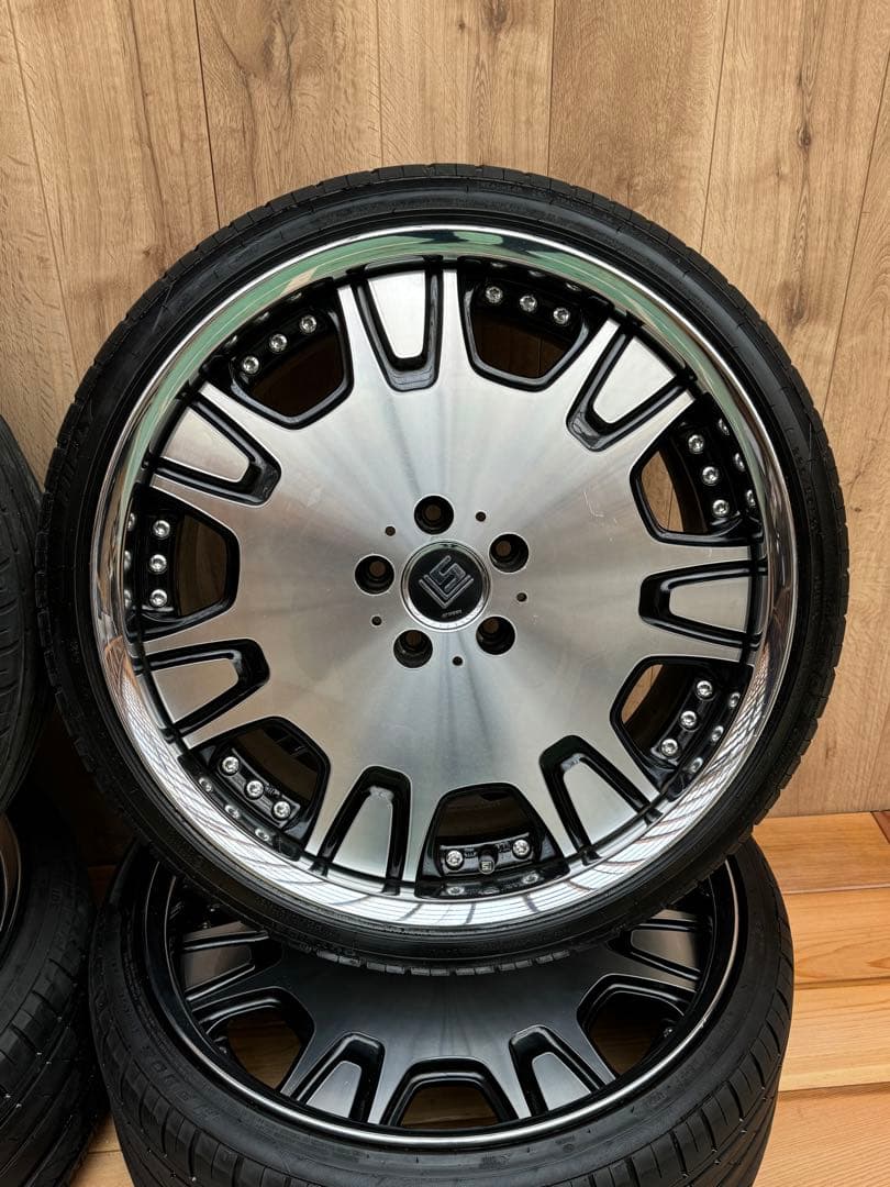 ★WORKワークLS507★20×9.0J、9.5J★+34、+39★114.3