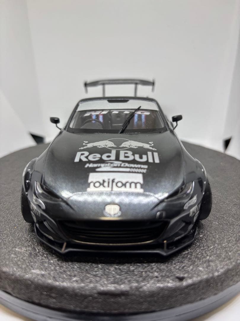 プラモデル完成品 タミヤ マツダ ロードスター マッドマイク仕様