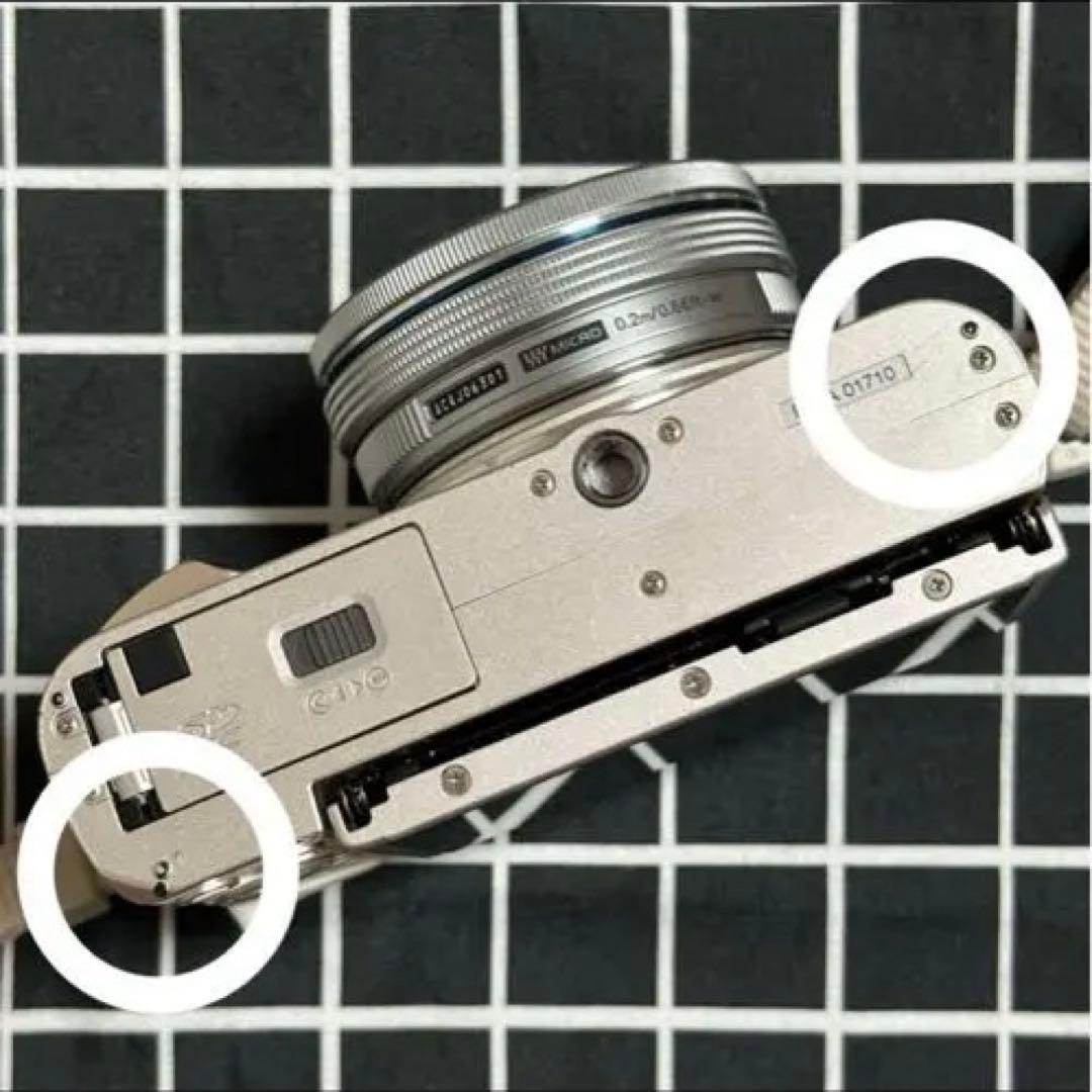 OLYMPUS PEN E-PL10 ホワイト⚠️レンズのみジャンク - デジタルカメラ