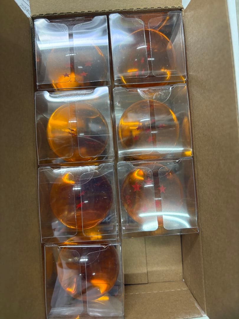 7月まで値下中 ドラゴンボール 7個 レプリカミドル コンプリート