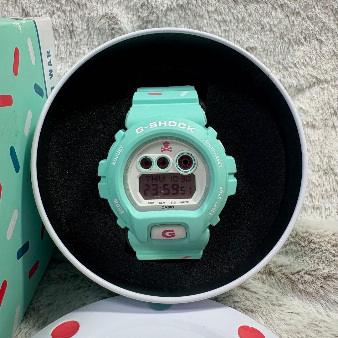 希少 G-SHOCK コラボ ジョニーカップケーキ デジタル ミントグリーン