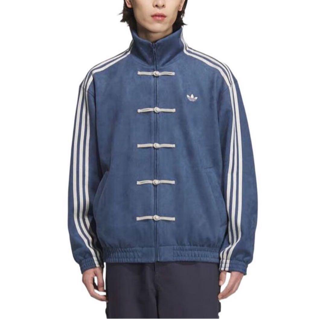 Adidas XSサイズ 中国限定 巳年 チャイナトラックジャケット ネイビー