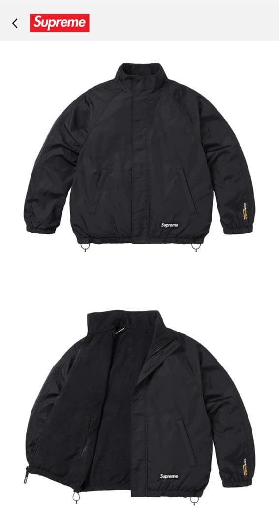 Supreme Polartec Reversible Track Mサイズ - メルカリ