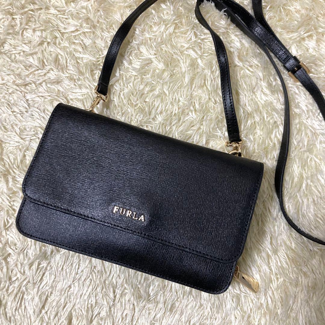 【極美品】フルラ ウォレットショルダーバッグ レザー ブラック リーヴァ 楽天市場】フルラ ショルダーバッグ リーヴァ レディース FURLA