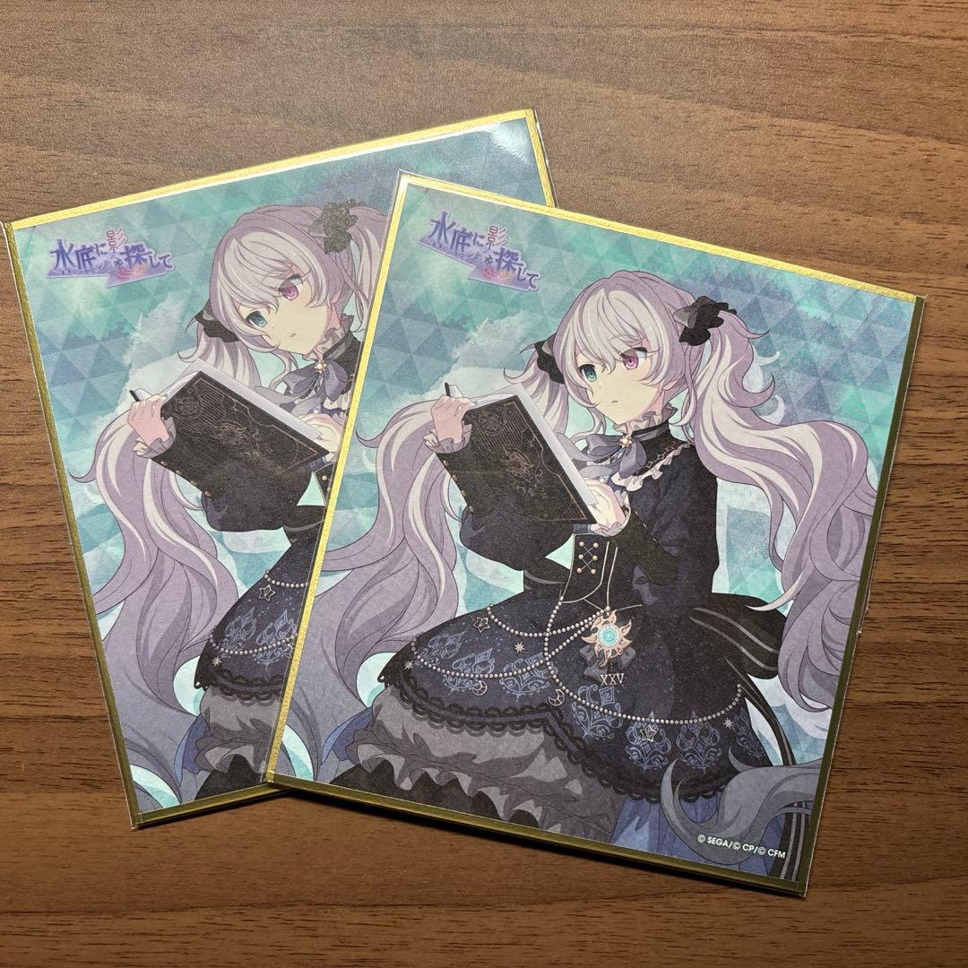 プロセカ 初音ミク ニーゴミク 色紙 - メルカリ