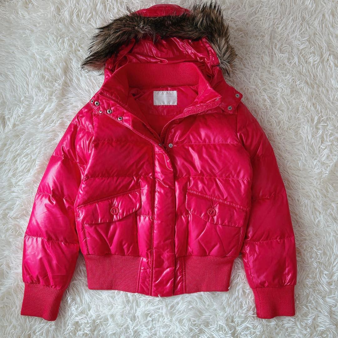 ✨希少【オールドユニクロ】プレミアムダウンジャケット 短丈 y2k 光沢