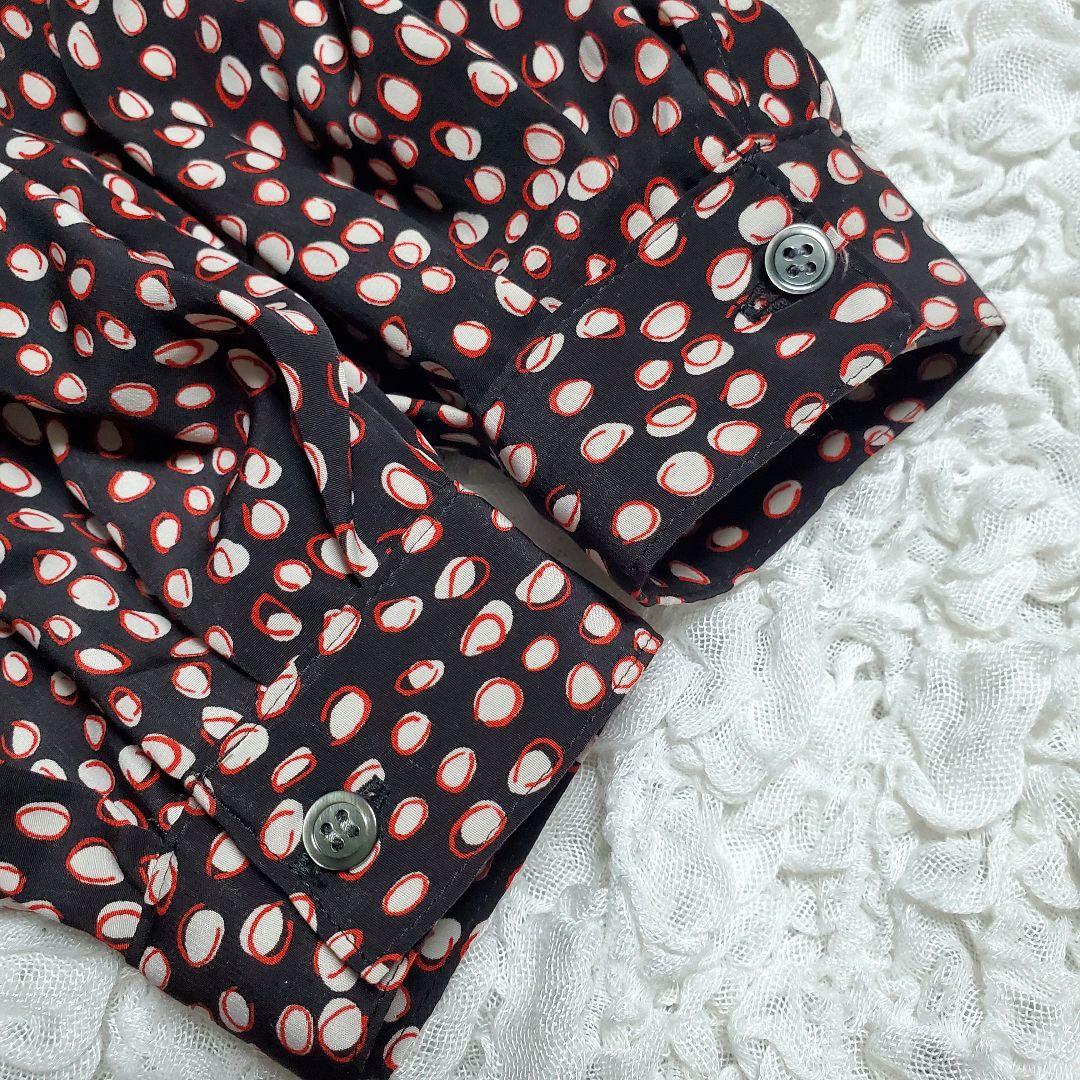 soeju レオパード柄 ボウタイ ブラウス 手洗い可 - メルカリ