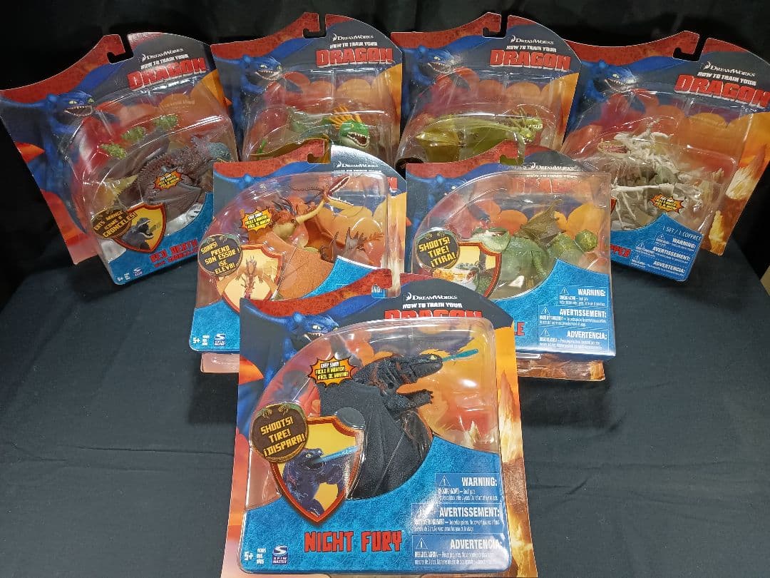 【超希少】ヒックとドラゴン　フィギュア 7体セット 楽天市場】ヒック と ドラゴン フィギュアの通販