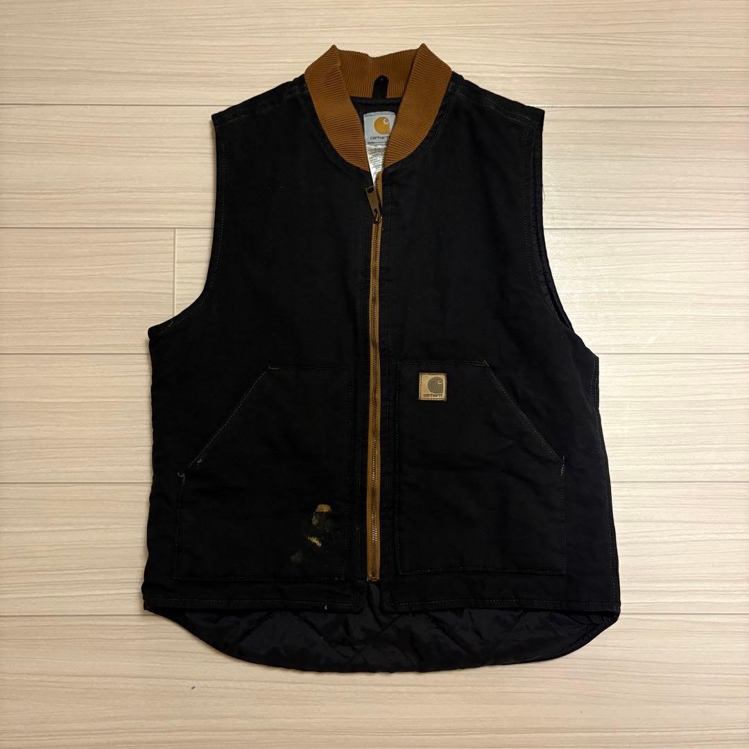 Carhartt Duck Vest カーハート ダックベスト USA製 楽天市場】米国直輸入 カーハート ダック ベスト キルティング裏地