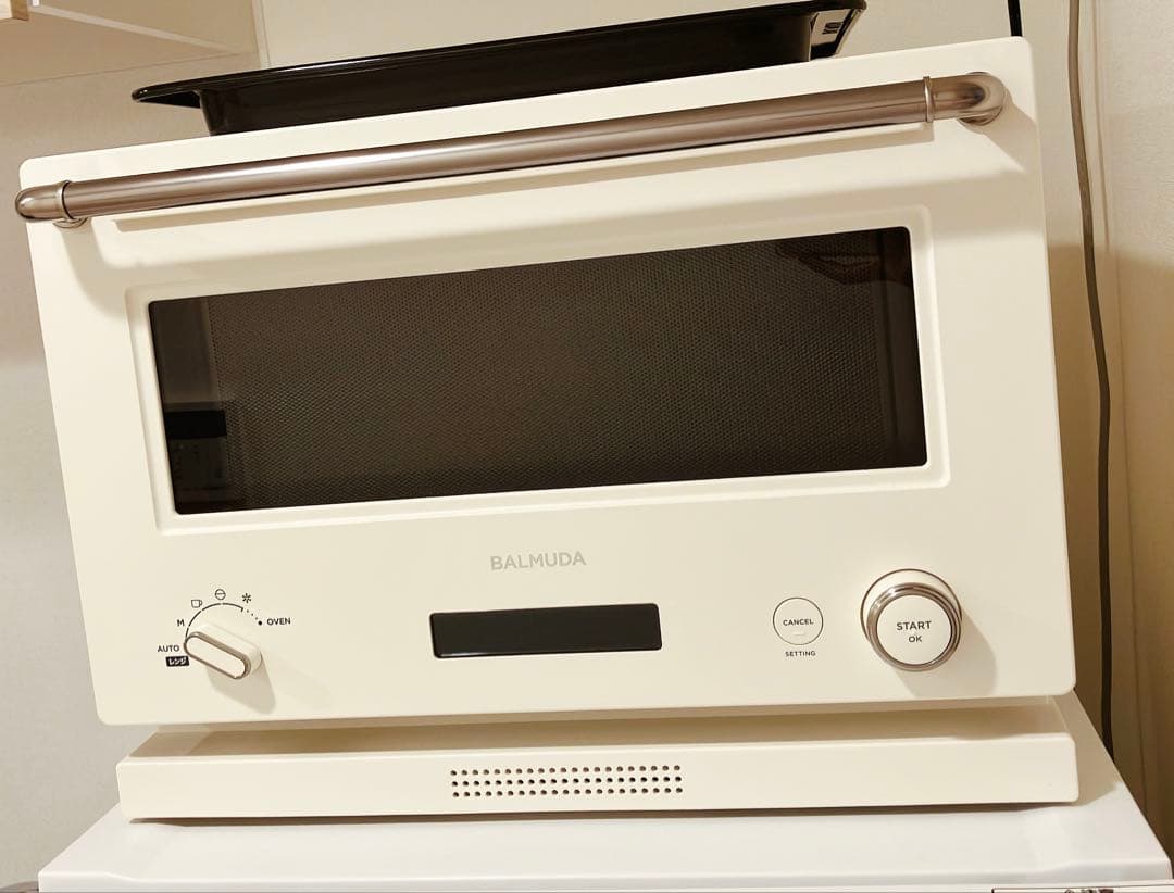美品 バルミューダオーブンレンジK09A-WH 2023年製 即日発送 匿名配送 楽天市場】(LINEクーポン有)バルミューダ K09A-WH The Range オーブン