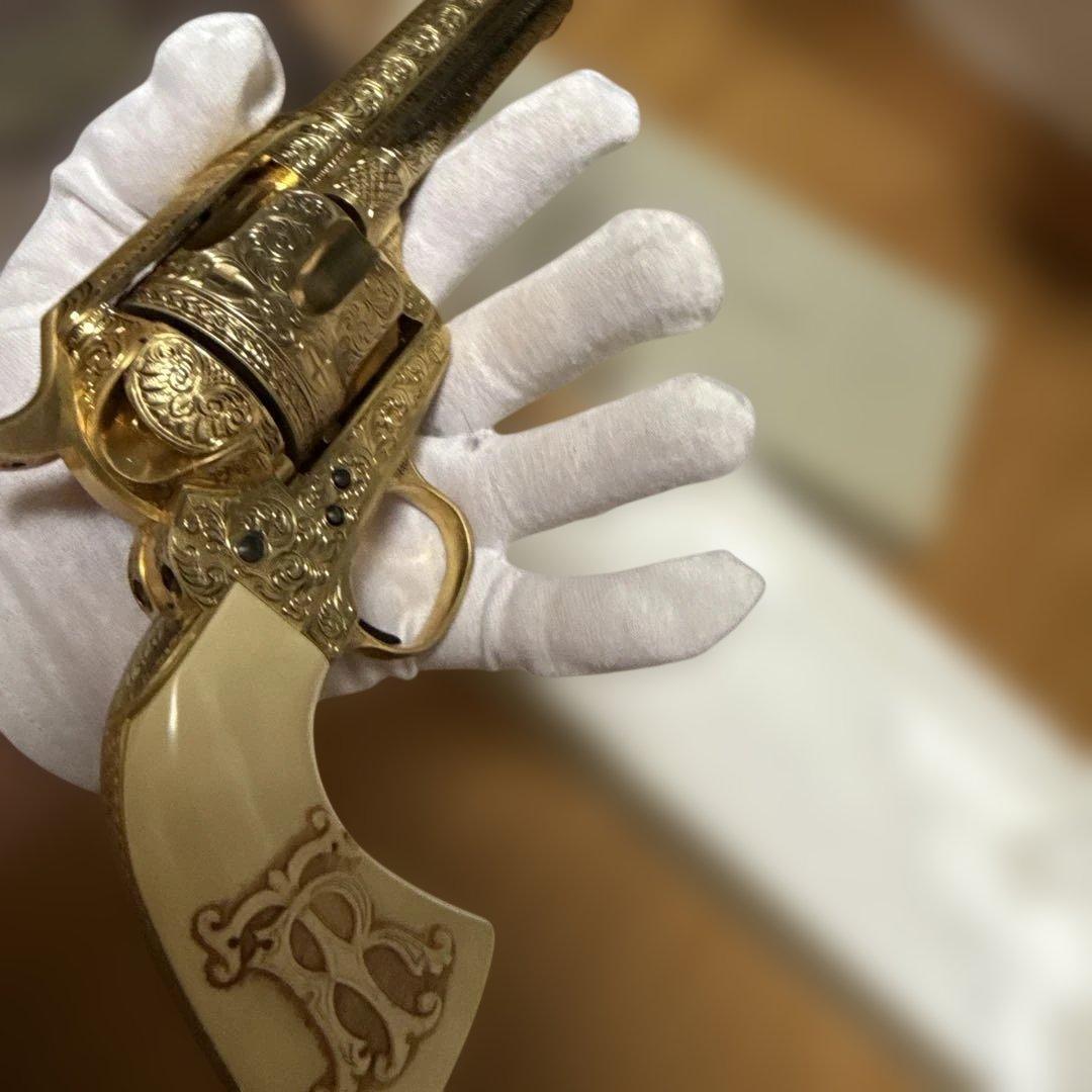 フランクリンミント ザ・ テディ・ルーズベルト 金属製豪華装飾銃