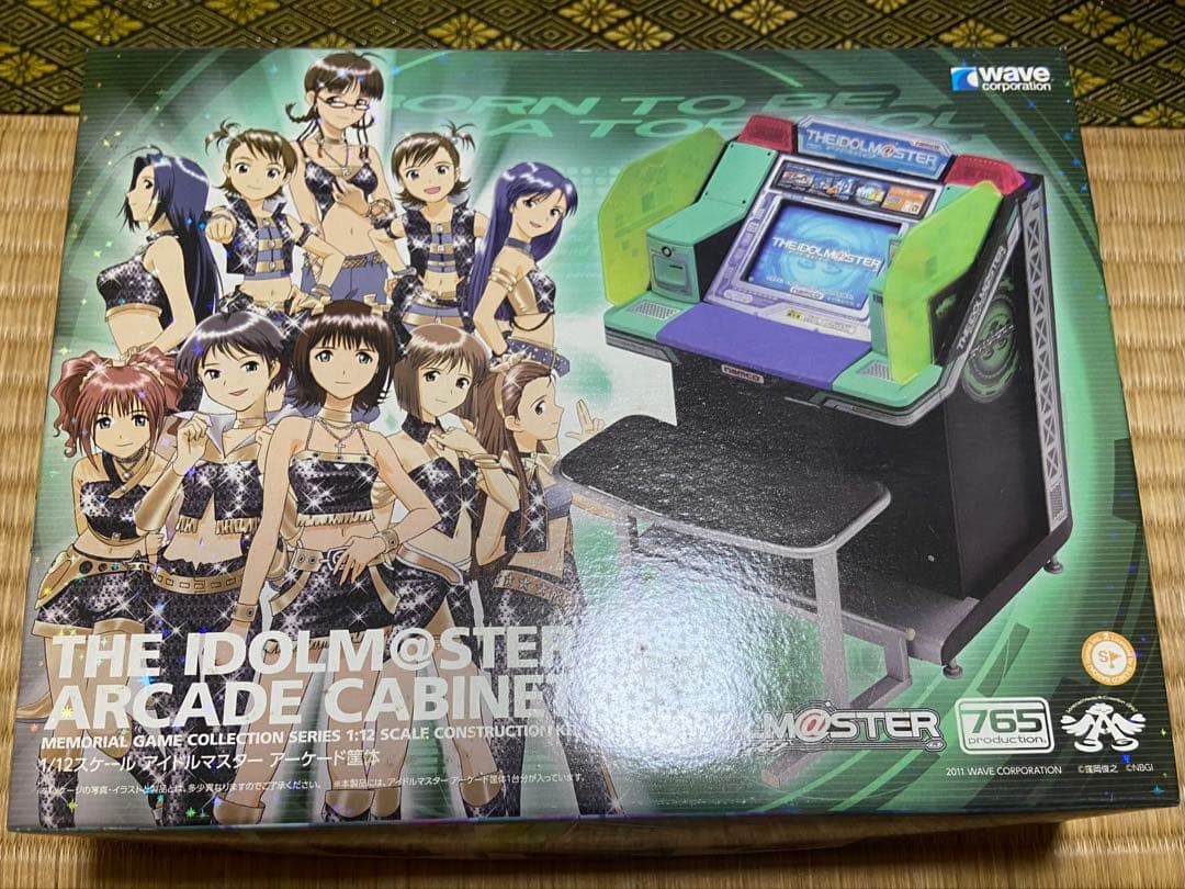 1/12 ゲーム筐体「アイドルマスター/アーケード筐体キット」WAVE アイドルマスター アーケード筐体 | 株式会社ウェーブ