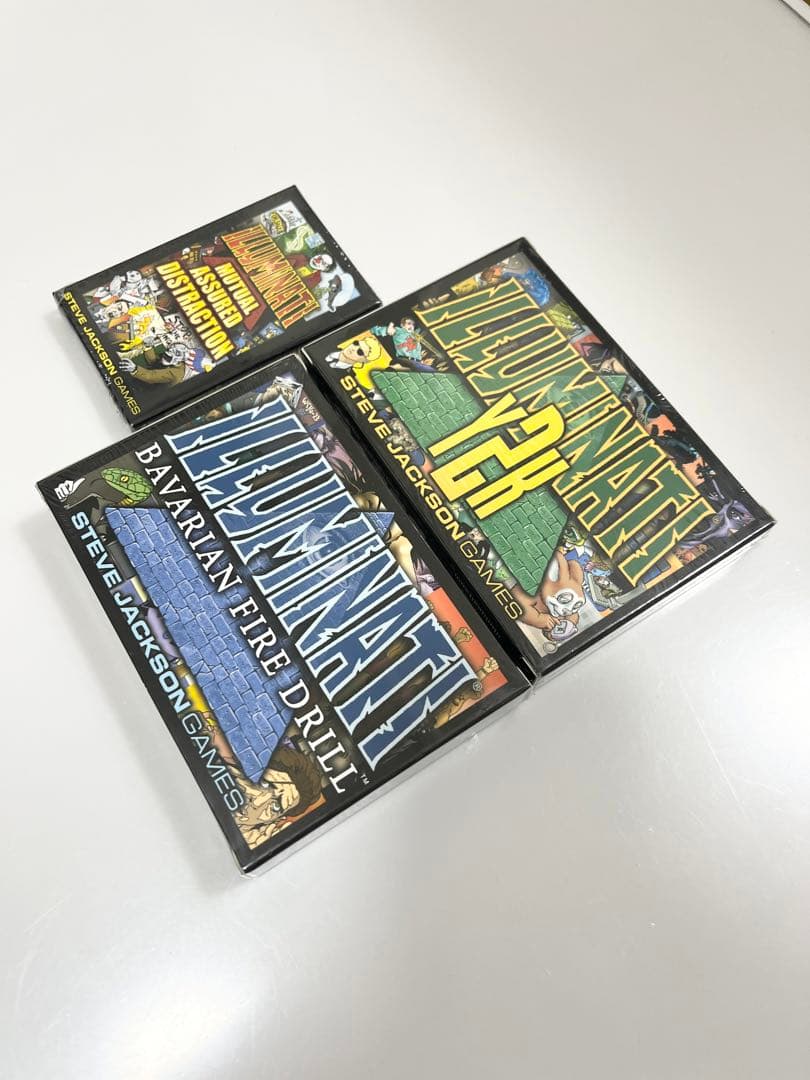 特別枠】イルミナティカード未開封BOX3箱《フリーメイソン》絶版廃盤伝説