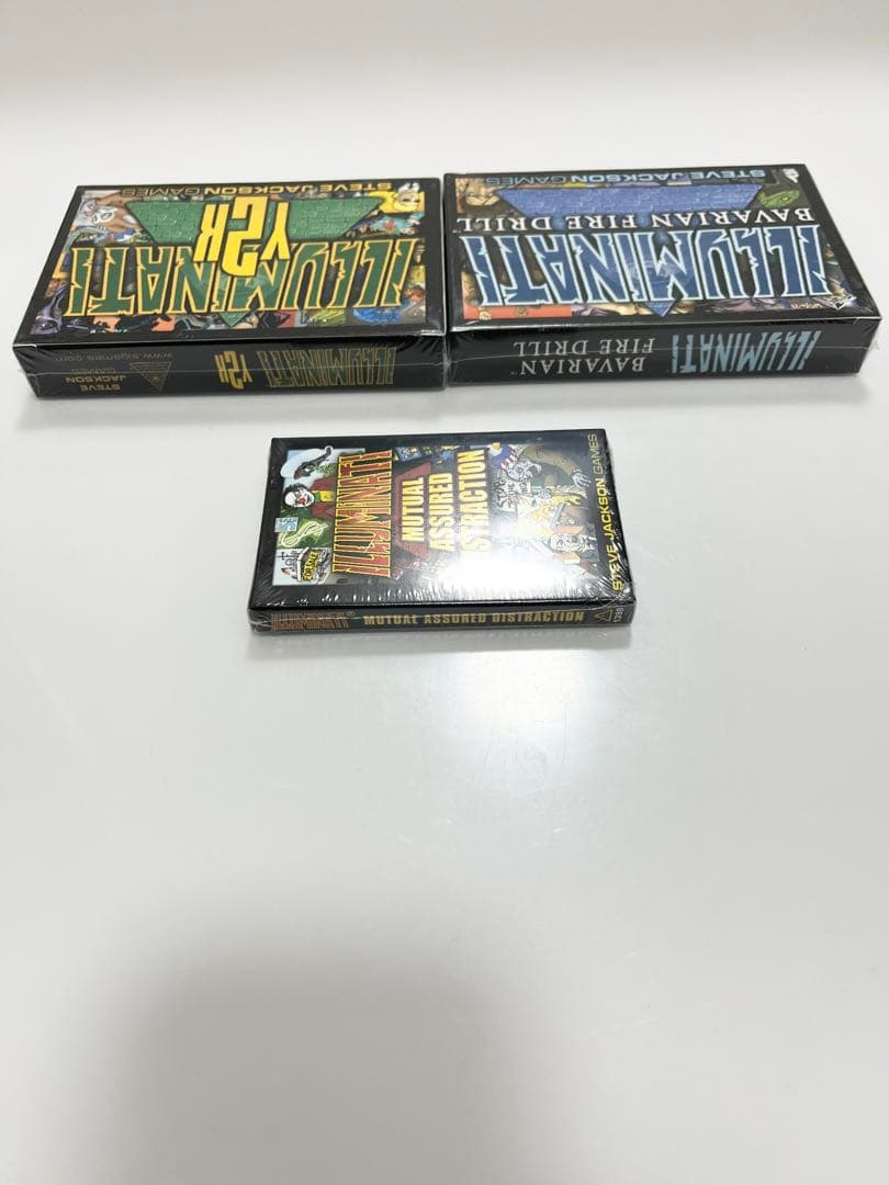 特別枠】イルミナティカード未開封BOX3箱《フリーメイソン》絶版廃盤伝説