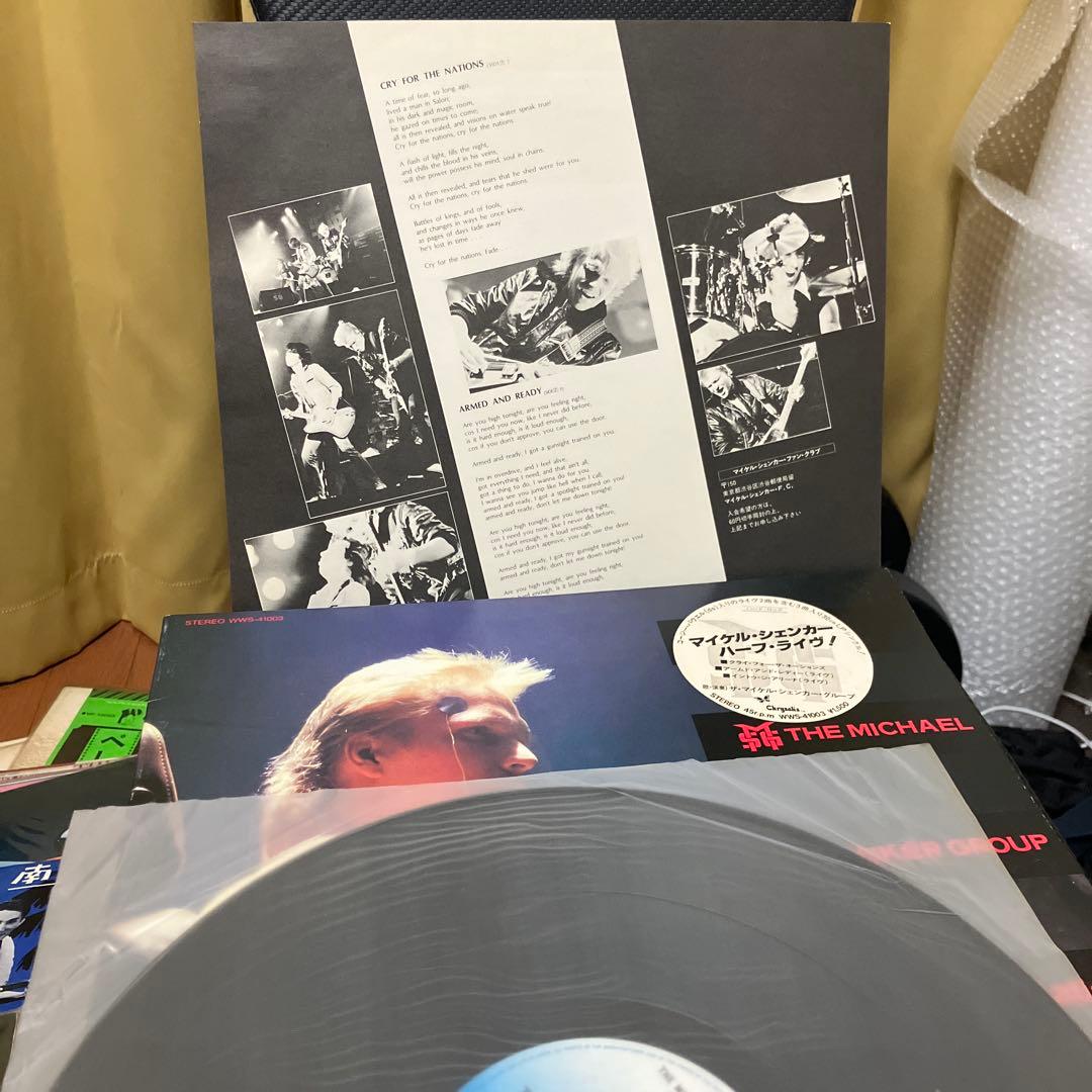 希少/帯付多数】マイケル・シェンカー・グループ LPレコード 5枚セット