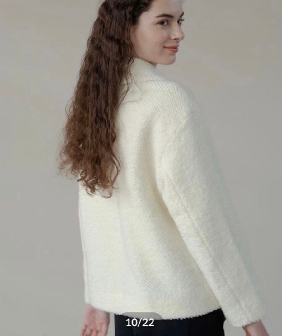 ご専用 新品 OHGA オーガ PON PON COAT ポンポンコート - メルカリ