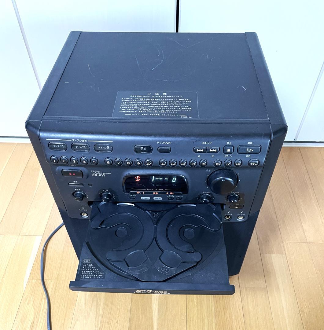 Victorビクター KX-PV1 カラオケ ビデオ CD アンプ スピーカー - メルカリ