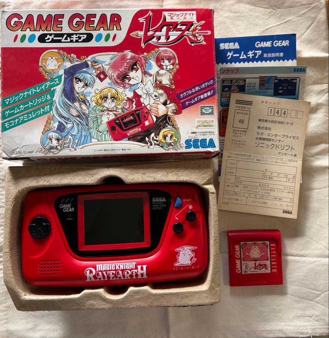 SEGA ゲームギア 本体 魔法騎士レイアース 限定モデル - メルカリ