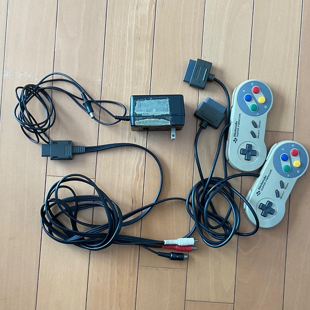 スーパーファミコン本体とゲームカセット10本セット - メルカリ