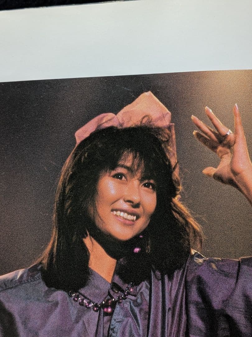 中山美穂 1986 コンサートツアーパンフレット ライブ 写真 歌詞