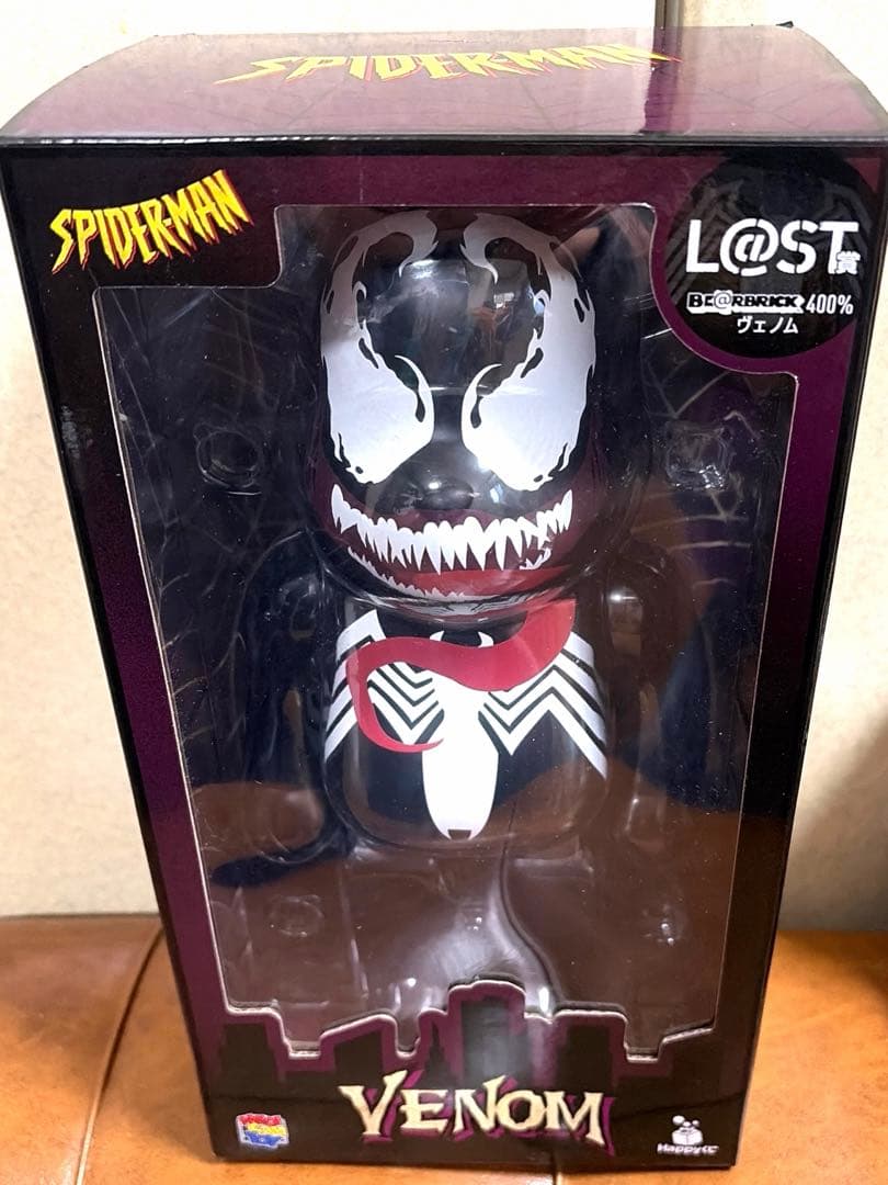 ベアブリック スパイダーマンシリーズ ヴェノム400% セット - メルカリ