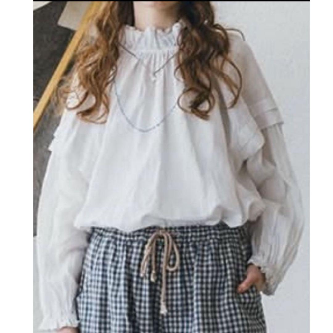 2025 ネストローブ リネンラミーフリル2wayブラウス fofofofa - メルカリ