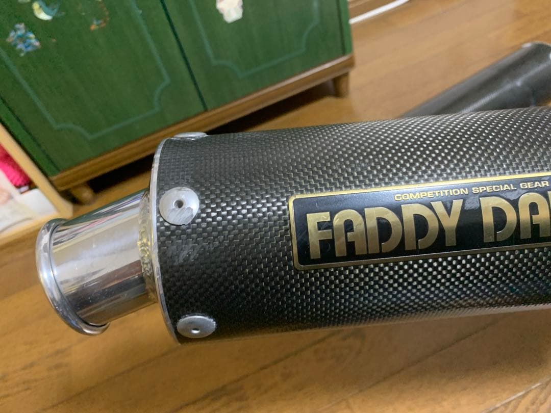 ZZR400 FADDY DADDY カーボン スリップオンマフラー - メルカリ