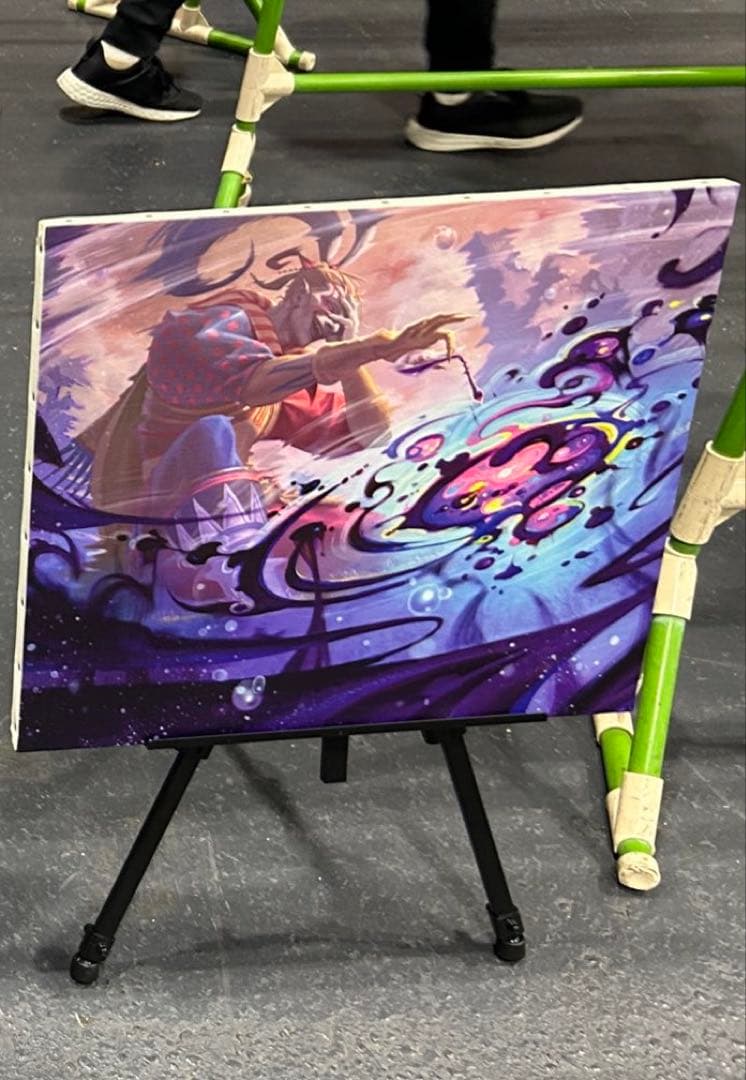 マジック大戦祭 キャンバスアート 卑劣な毒攻め ケフカ ファイナル