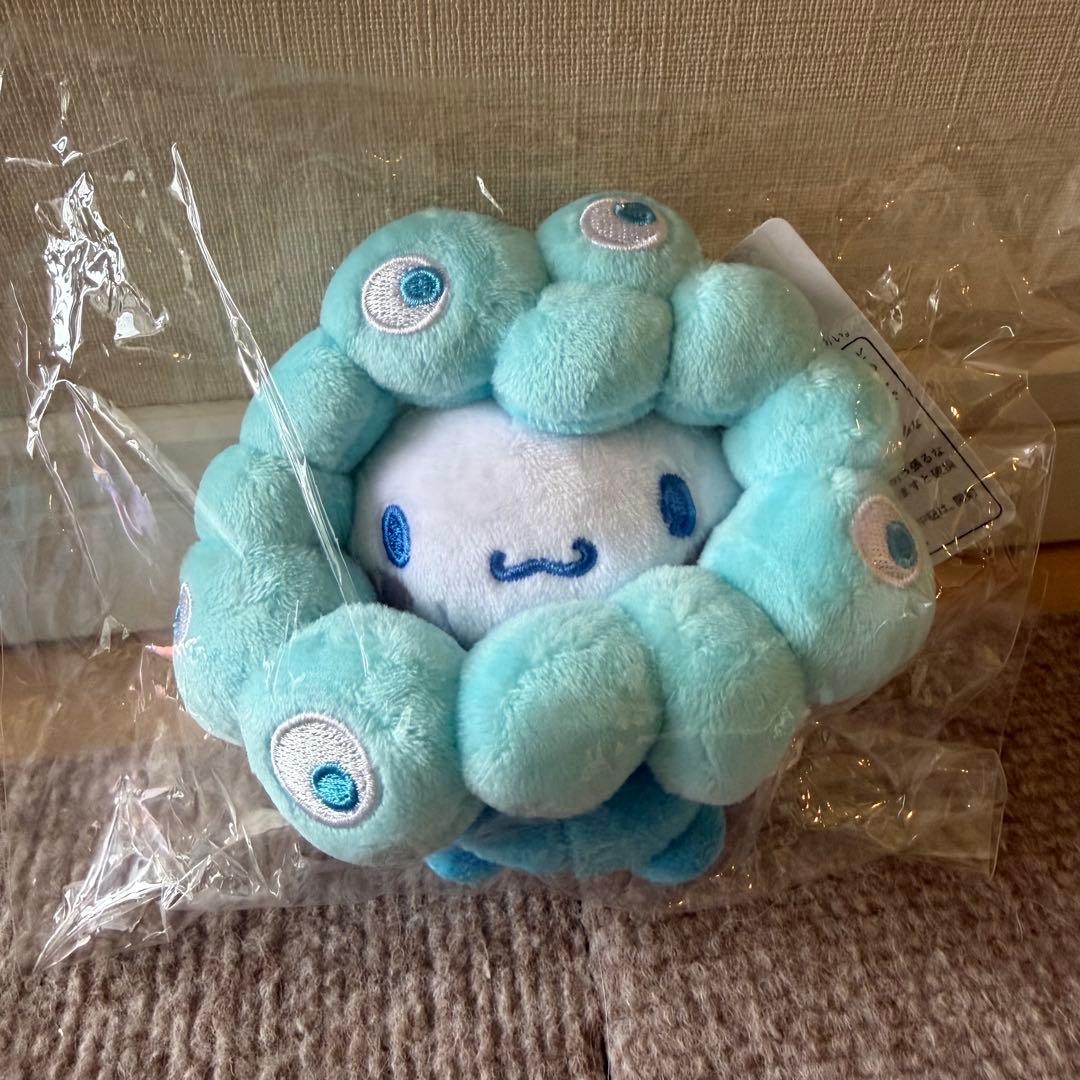 シナモロール シナモン ミャクミャク なりきりぬいぐるみ キーホルダー