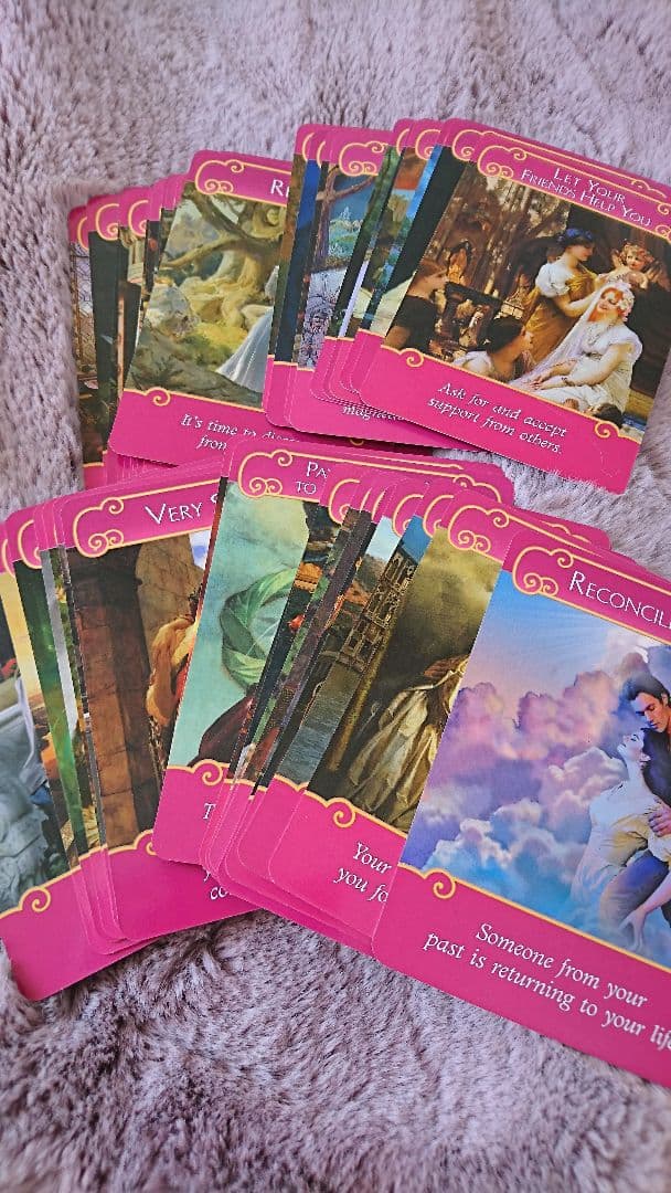 値下げ【極美品】ロマンスエンジェルオラクルカード 日本語版 正規品