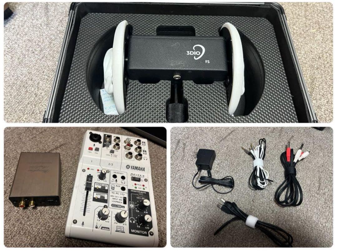 3Dio free space 最終値下げ 早い者勝ち Amazon | 米3Dioのバイノーラル録音用マイク Free Space