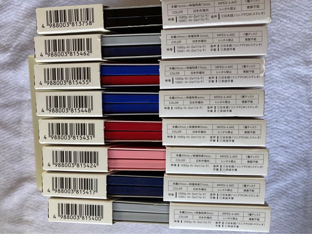 K vol.1-7、WHITE&BLACK Blu-ray