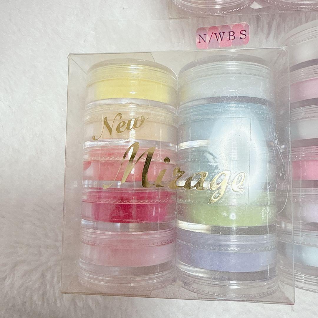 ミラージュ　アクリルパウダー　グリッター　3dパウダー　カラーパウダー　3.5g