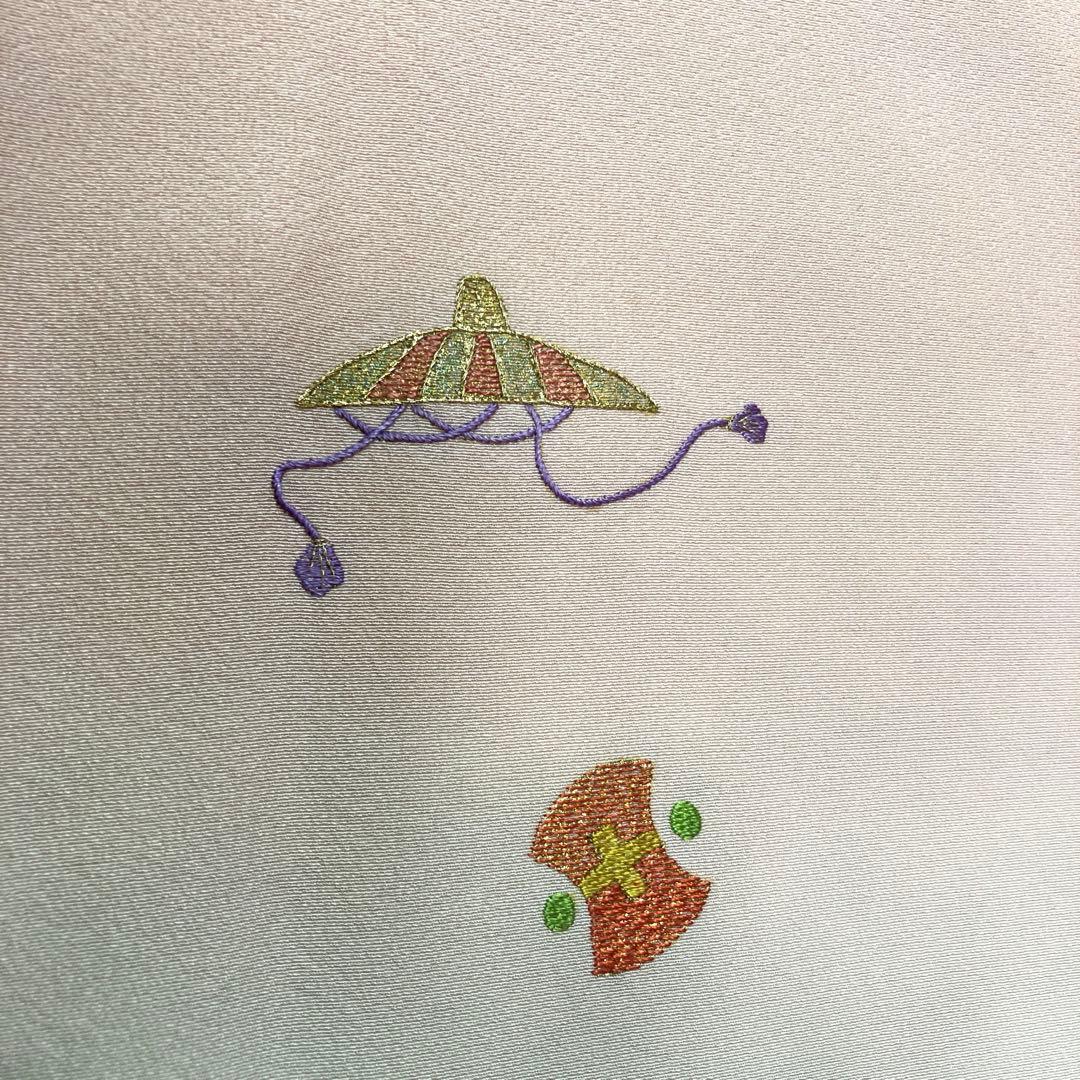 3点！創作集団「彩」刺繍訪問着&九百本金錦袋帯&新品帯締め - メルカリ