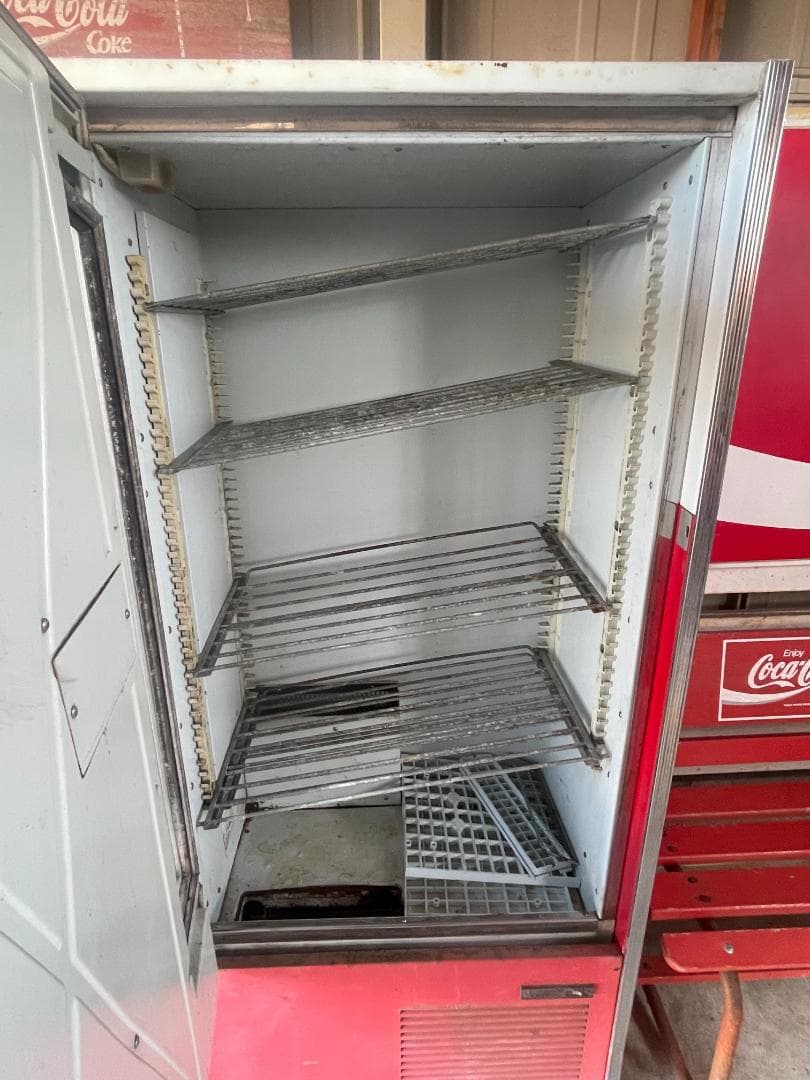 引き取り限定品 コカコーラ 冷蔵庫 - メルカリ