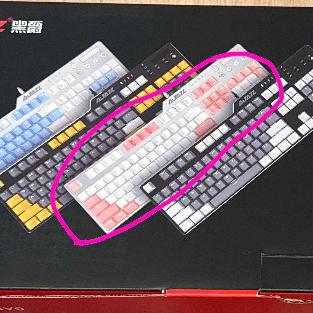 AJAZZ AK35i メカニカルゲームキーボード&AJ52 マウス