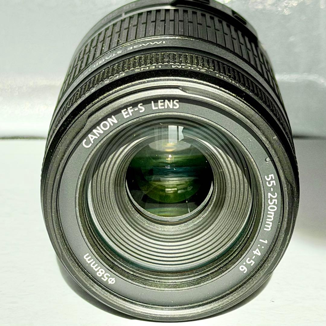 レンズ(ズーム) Canon EF-S 55-250mm f:4-5.6 IS