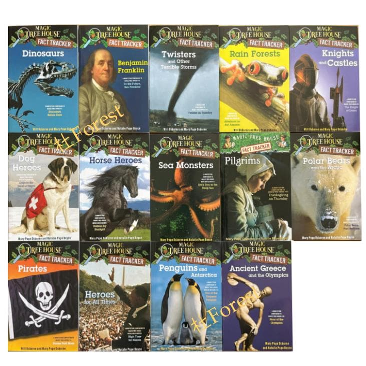 Magic Tree House Fact Tracker 絵本44冊 音源付 - メルカリ