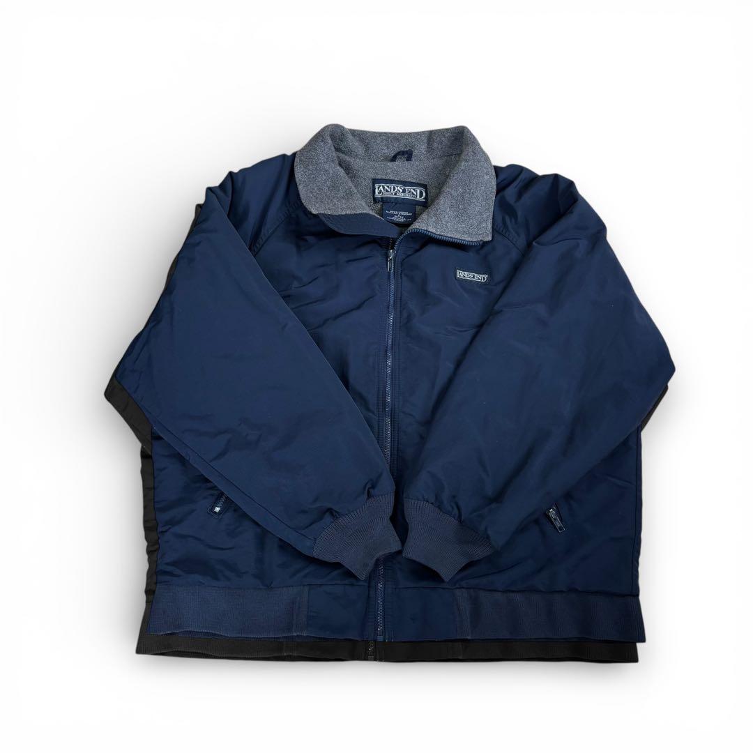 90s USA製 Lands' Endウォームアップジャケット - メルカリ