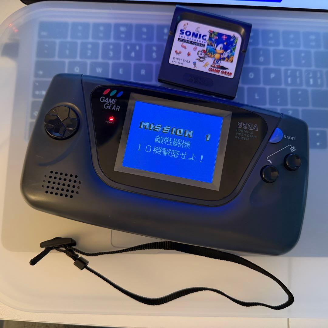 極美品！【IPS液晶化！】usbc給電ゲームギア GAME GEAR動作品長寿命