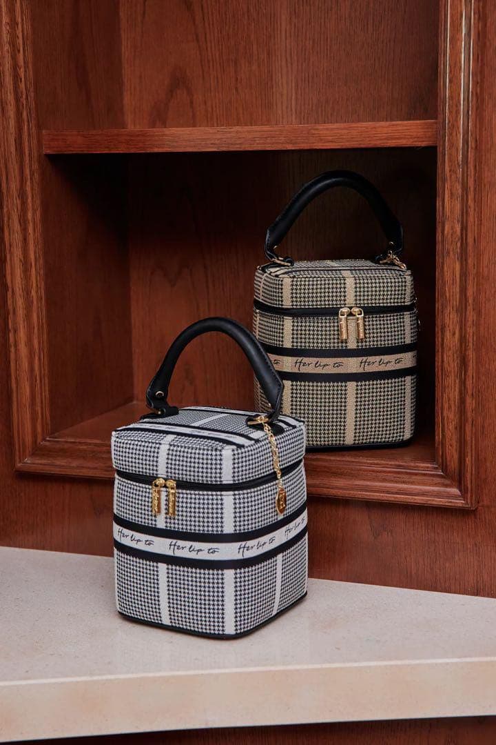 herlipto Jacquard Vanity Bag バニティ バック - メルカリ