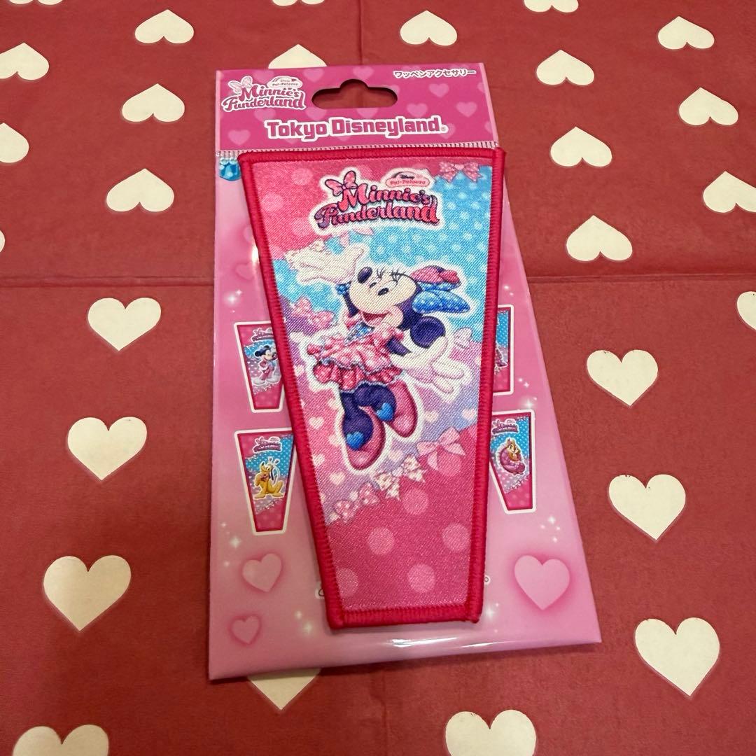 ディズニー パルパルーザ ミニーのファンダーランド ワッペン