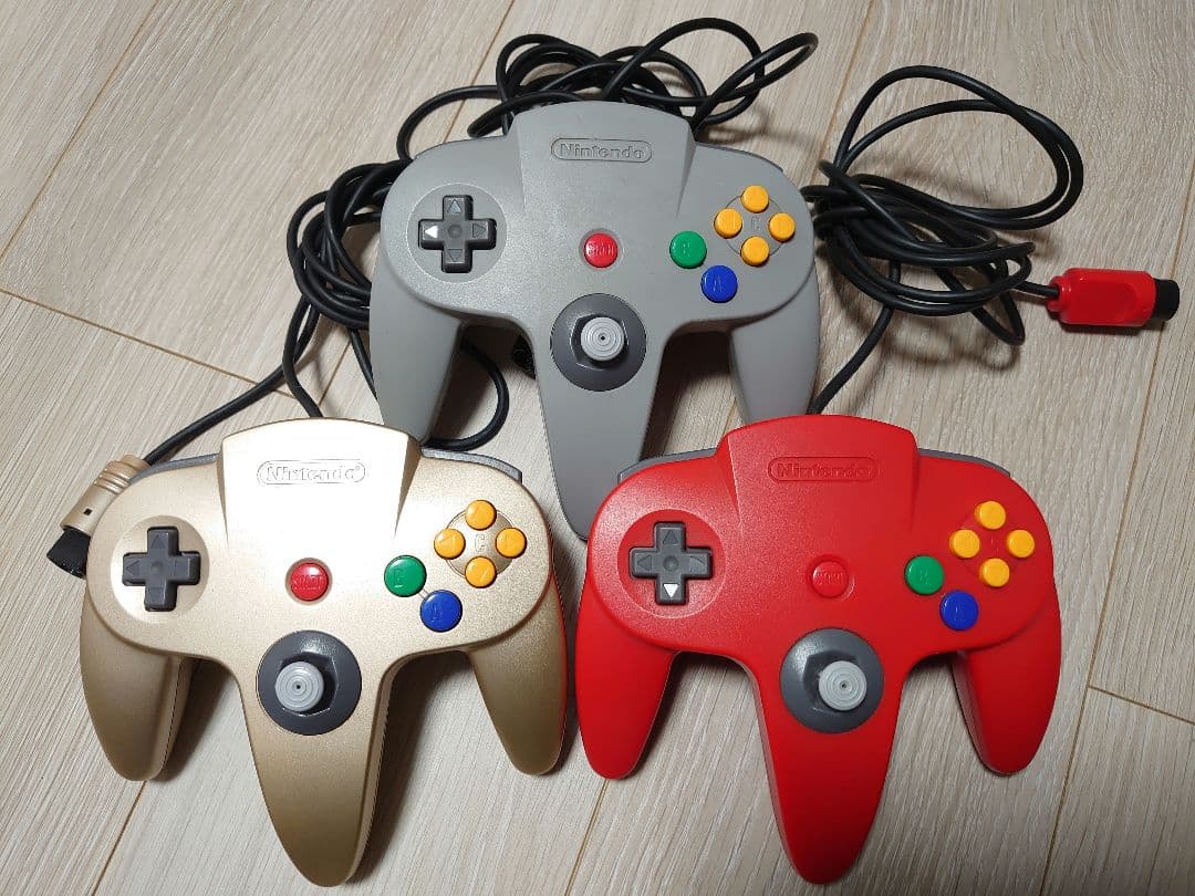 Nintendoニンテンドー64本体 コントローラーソフトセット 動作未確認