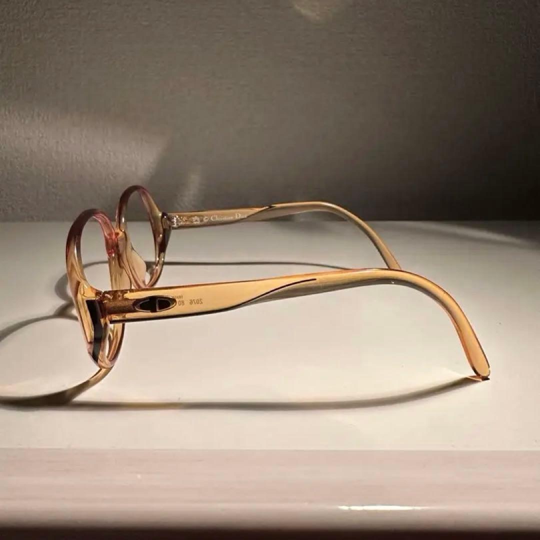 80s Vintage クリスチャン ディオール メガネフレーム オプチル製