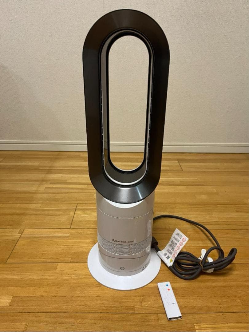 ごまDyson AM09 扇風機 温冷風機 冬 夏 兼用 ホット＆クール ダイソン Dyson Hot + Cool AM09 ファンヒーター [アイアン/サテン