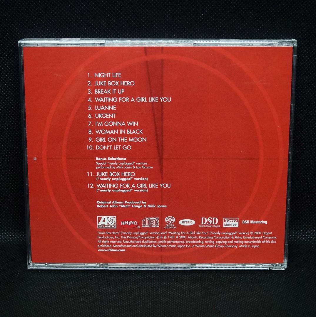 中古SACD】フォリナー「4」Only released in Japan - メルカリ